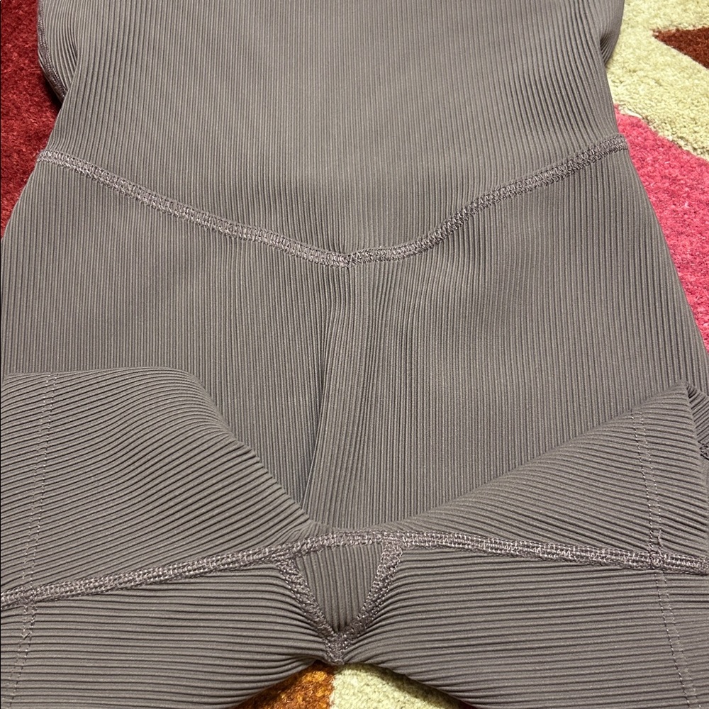 Beyond Yoga Routine Ribbed Biker Jumpsuit Size XS - Picture 6 of 10